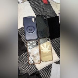Bundle of 4 iPhone XR cases